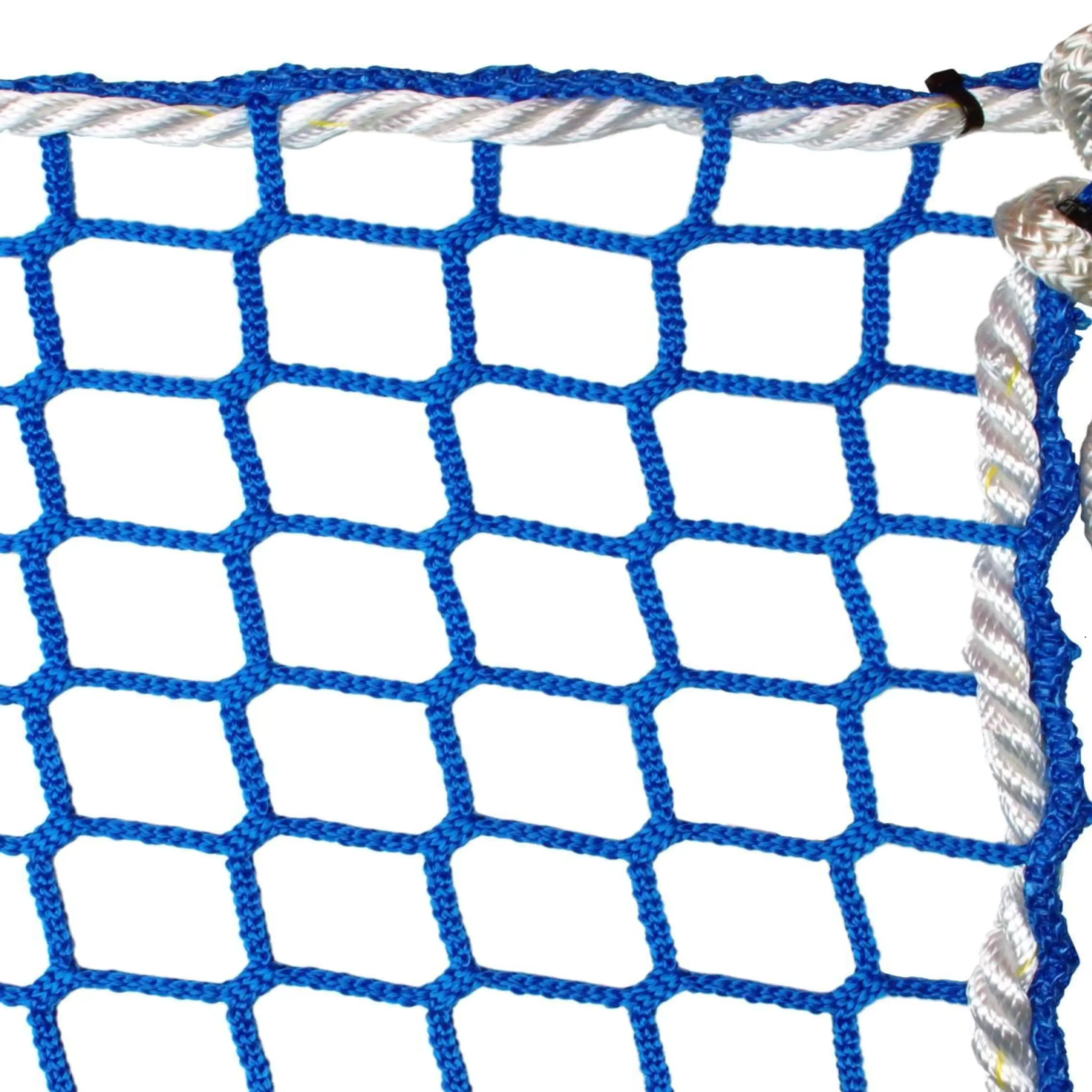 Red/Malla antica&iacute;da cuadro de 10x10cm sin nudo Color Azul