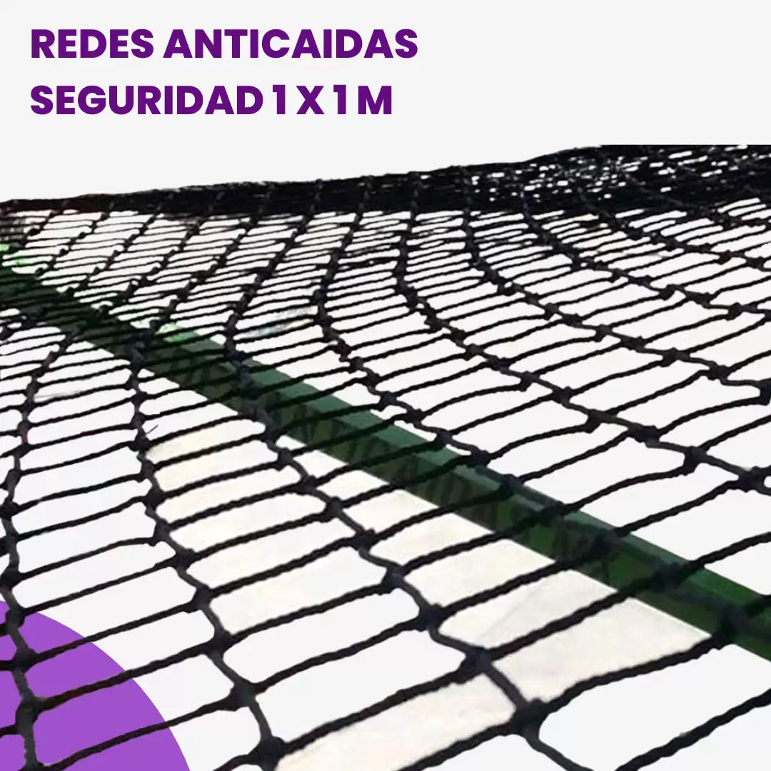 Redes anticaidas seguridad 1 x 1 m